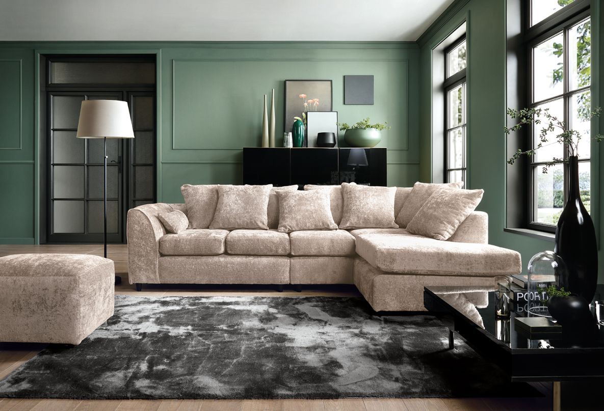 Harriet Right Facing Corner Plus - Cream