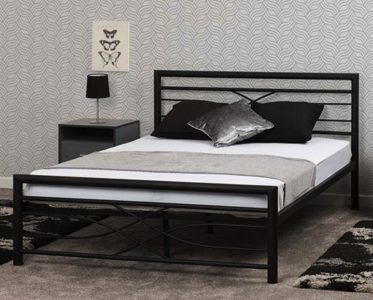 Kelly Double Bed - Black