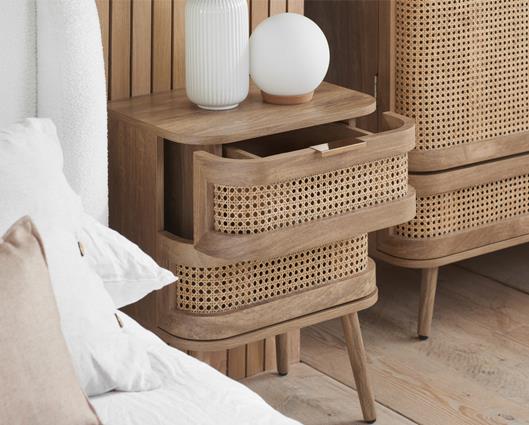 Noah 2 Drawer Bedside