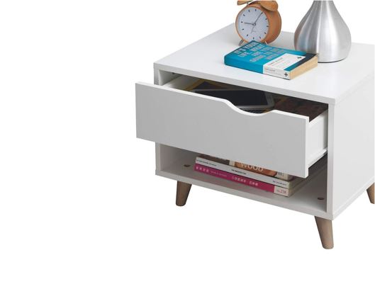 Nightstand with 1 Drawer