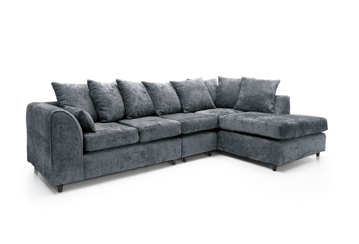 Harriet Right Facing Corner Plus - Dark Grey