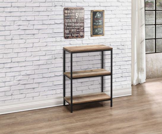 Urban 3 Tier Bookcase Rustic