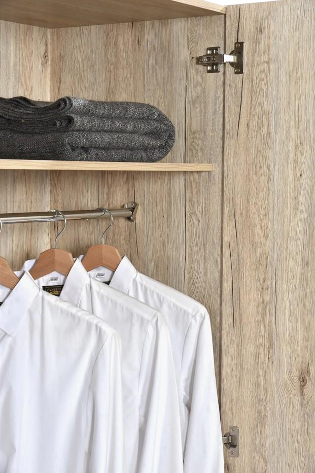 Highbury 2 Door Wardrobe - Sanremo Oak