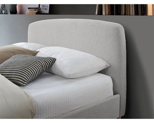 Otley Double Bed - Dove Grey