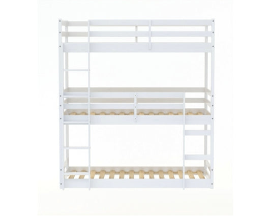90CM TRESSA TRIPLE BUNK BED WHITE