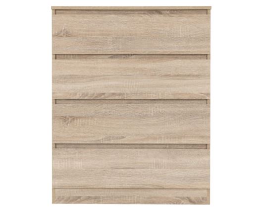 Malvern 4 Drawer Chest - Sonoma Oak Effect