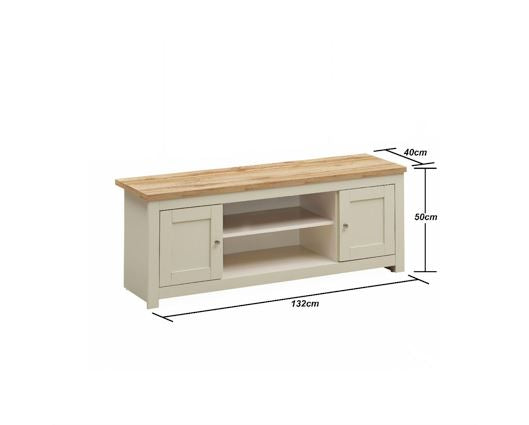 Lisbon TV Unit 2 Doors 1 Shelf