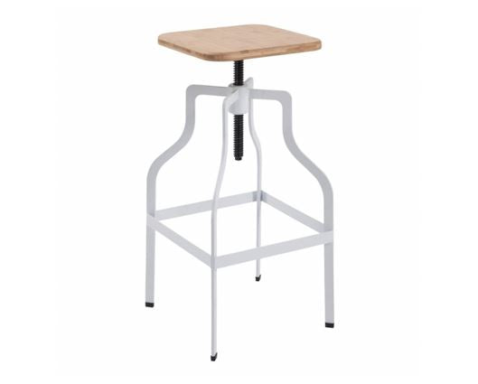 Shoreditch Bar Stool White