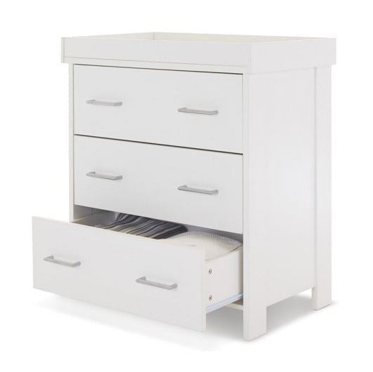 Nika 2 Piece Room Set & Underdrawer - White Wash