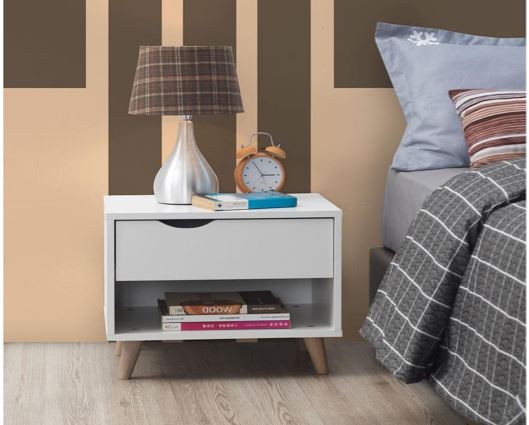 Nightstand with 1 Drawer