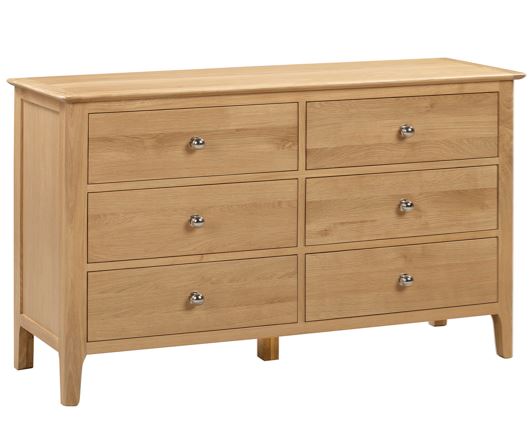 COTSWOLD 6 DRAWER WIDE CHEST