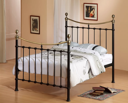 Elizabeth Double Bed Frame - Black