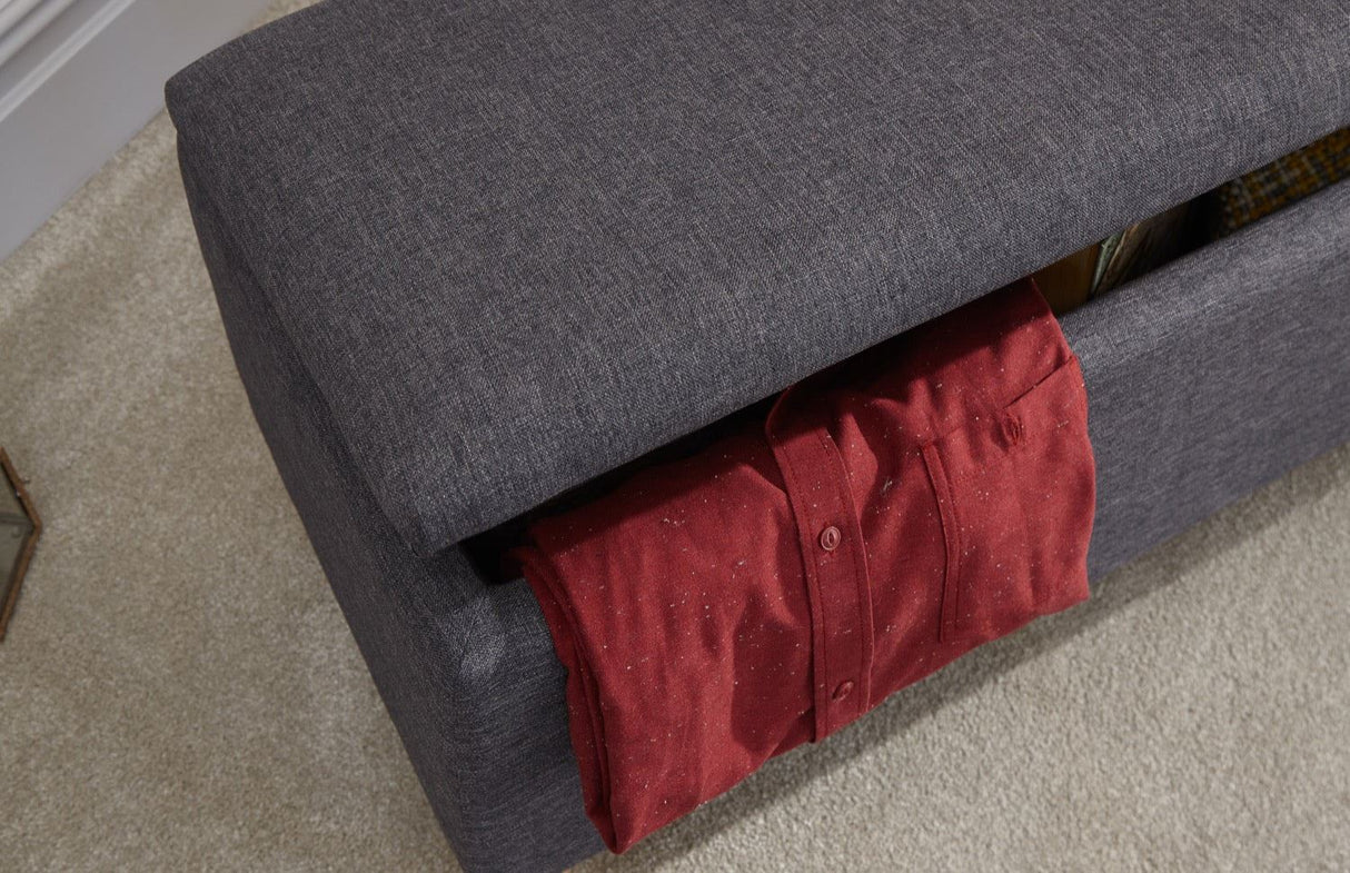 Secreto ottoman charcoal grey