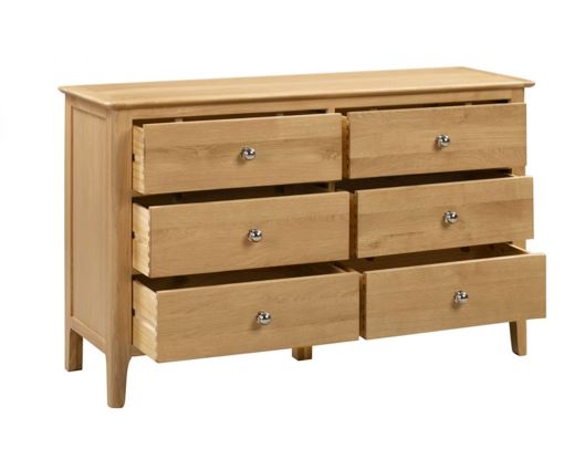 COTSWOLD 6 DRAWER WIDE CHEST
