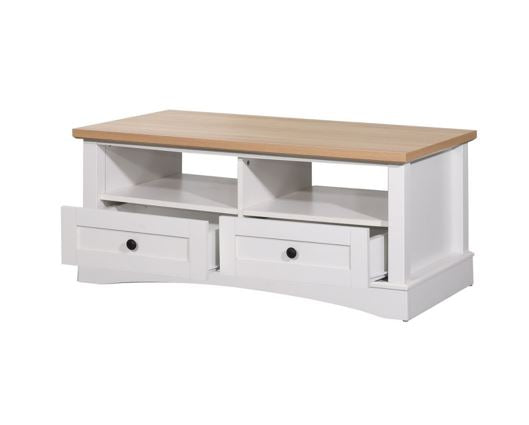 Coffee Table with 2 Drawers