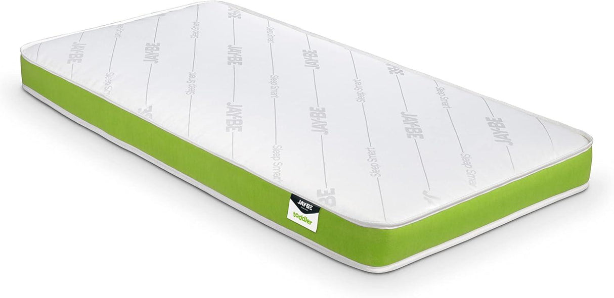 Jay-Be Toddler Anti-Allergy Foam Free Sprung Mattress - Suitable for 2+ years of age