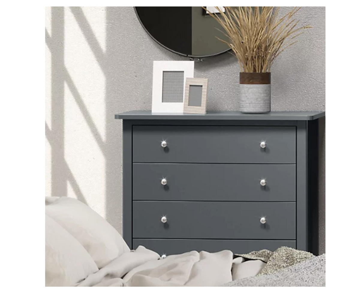 Como 4 Drawer Chest-Midnight Blue