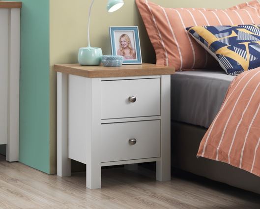 Astbury Nightstand with 2 Drawers