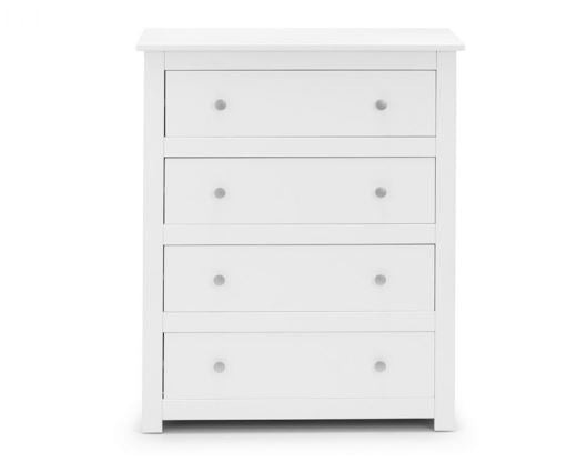 RADLEY 4 DRAWER CHEST - SURF WHITE
