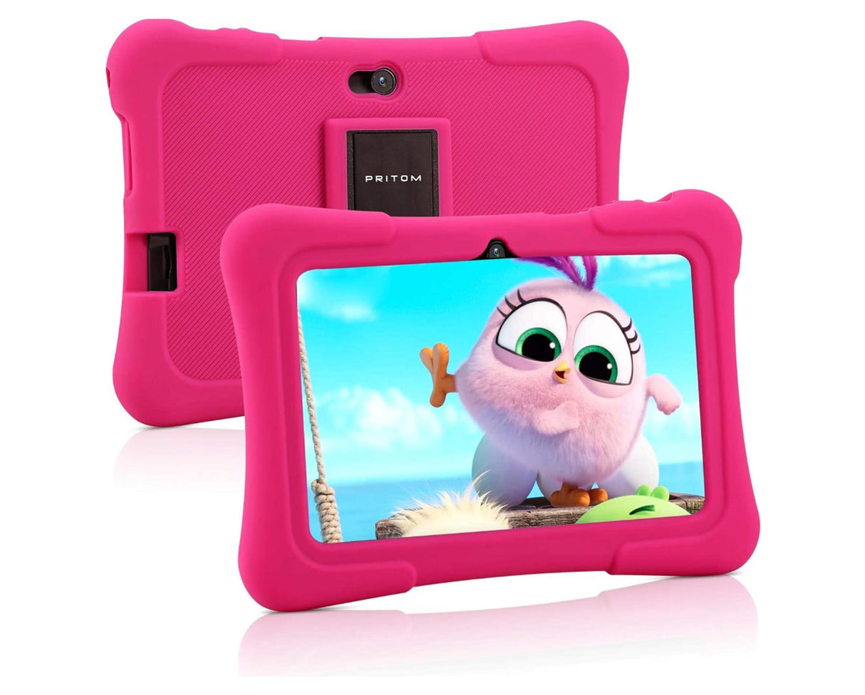 PRITOM Kids Tablets 7" WiFi Android 13 32GB - Pink