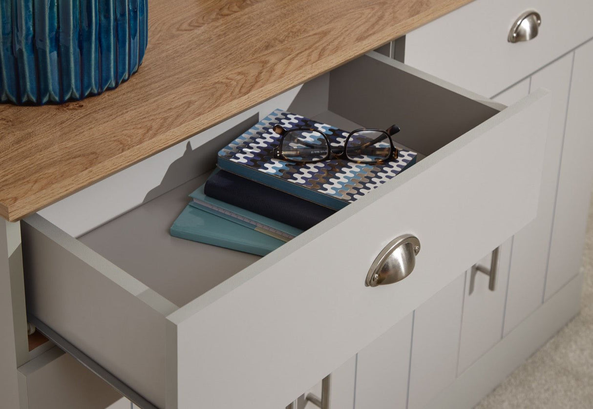 Kendal large sideboard grey