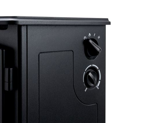 Adam Woodhouse Electric Stove in Black