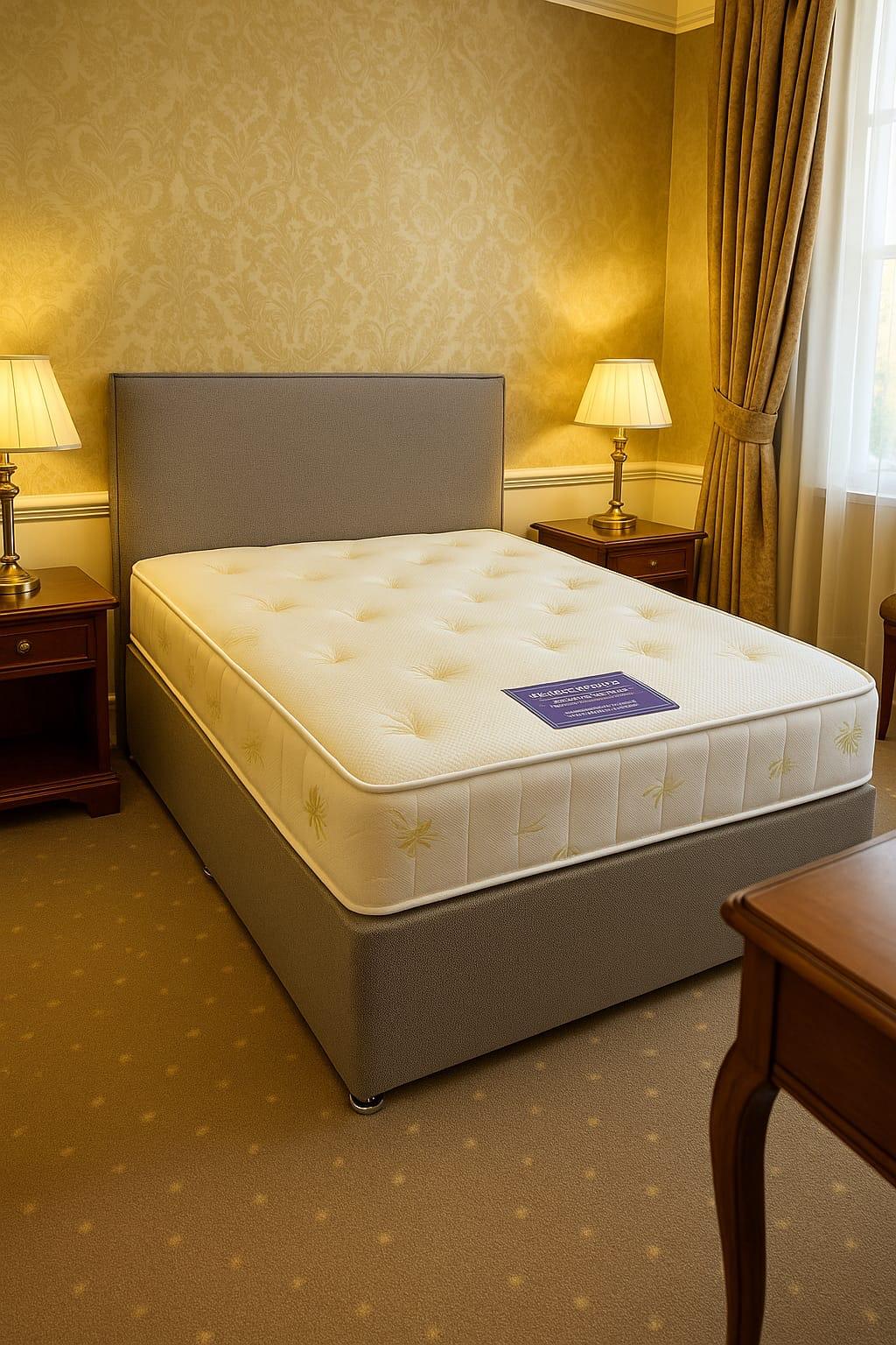 Mister Mattress Luxury 1000 Pocket Set With Headboard - Double