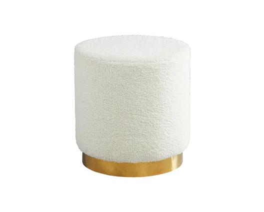 Lara Pouffe Ted Fabric Small
