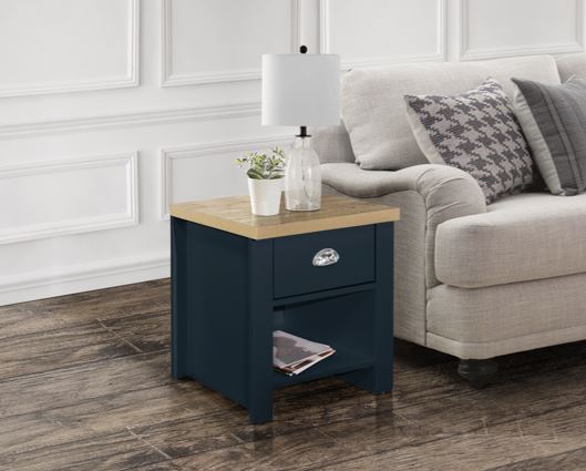 Highgate 1 Drawer Lamp Table
