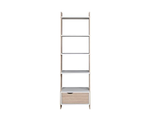 Pexton Ladder Bookcase with Drawer