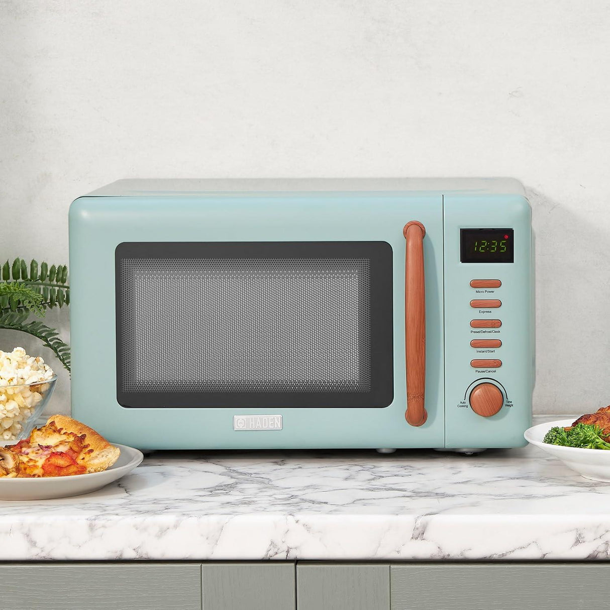 Haden Dorchester Microwave 800w Sage