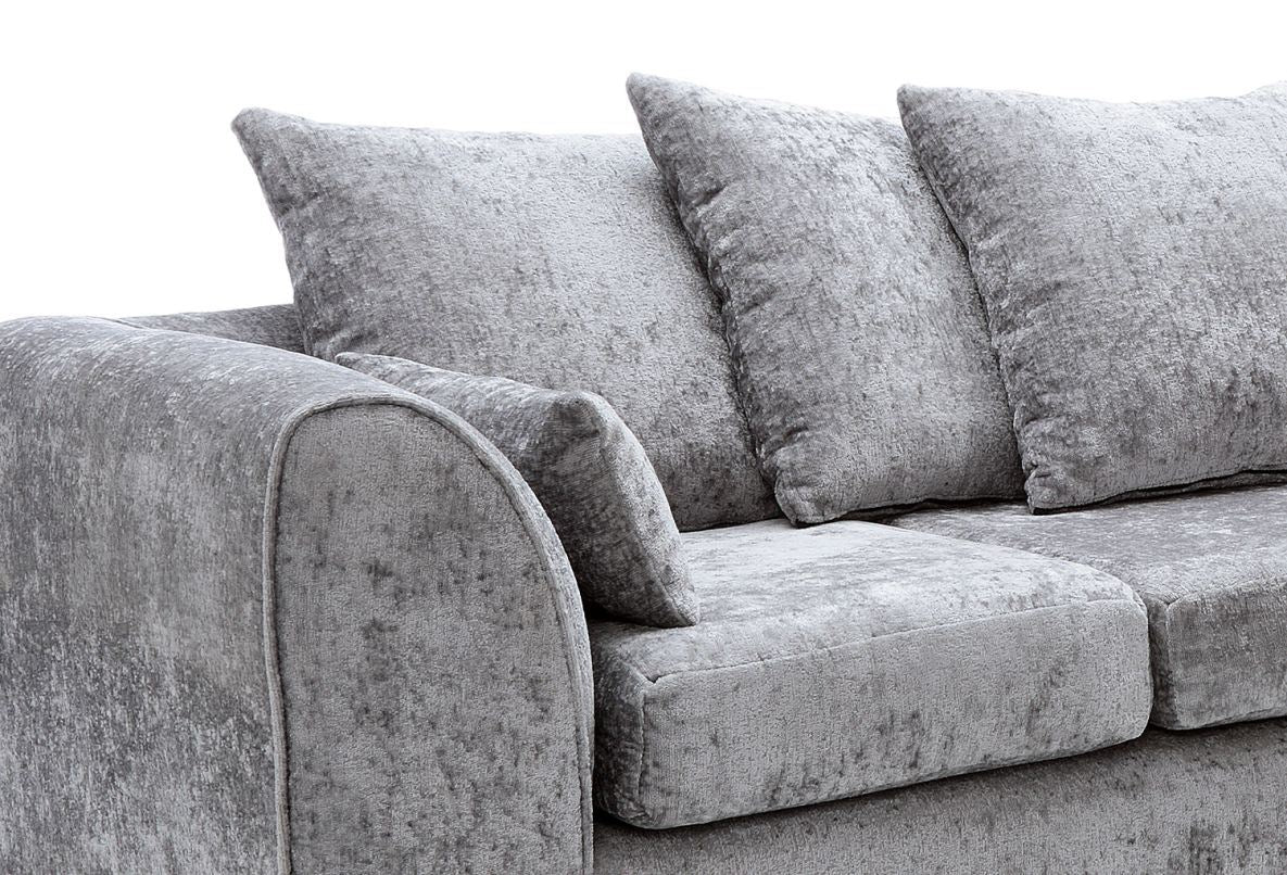 Harriet Right Corner Sofa- Light Grey