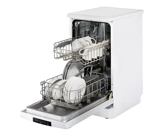 Teknix TFD455W 45cm Freestanding Dishwasher White