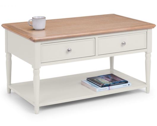 PROVENCE 2 DRAWER COFFEE TABLE