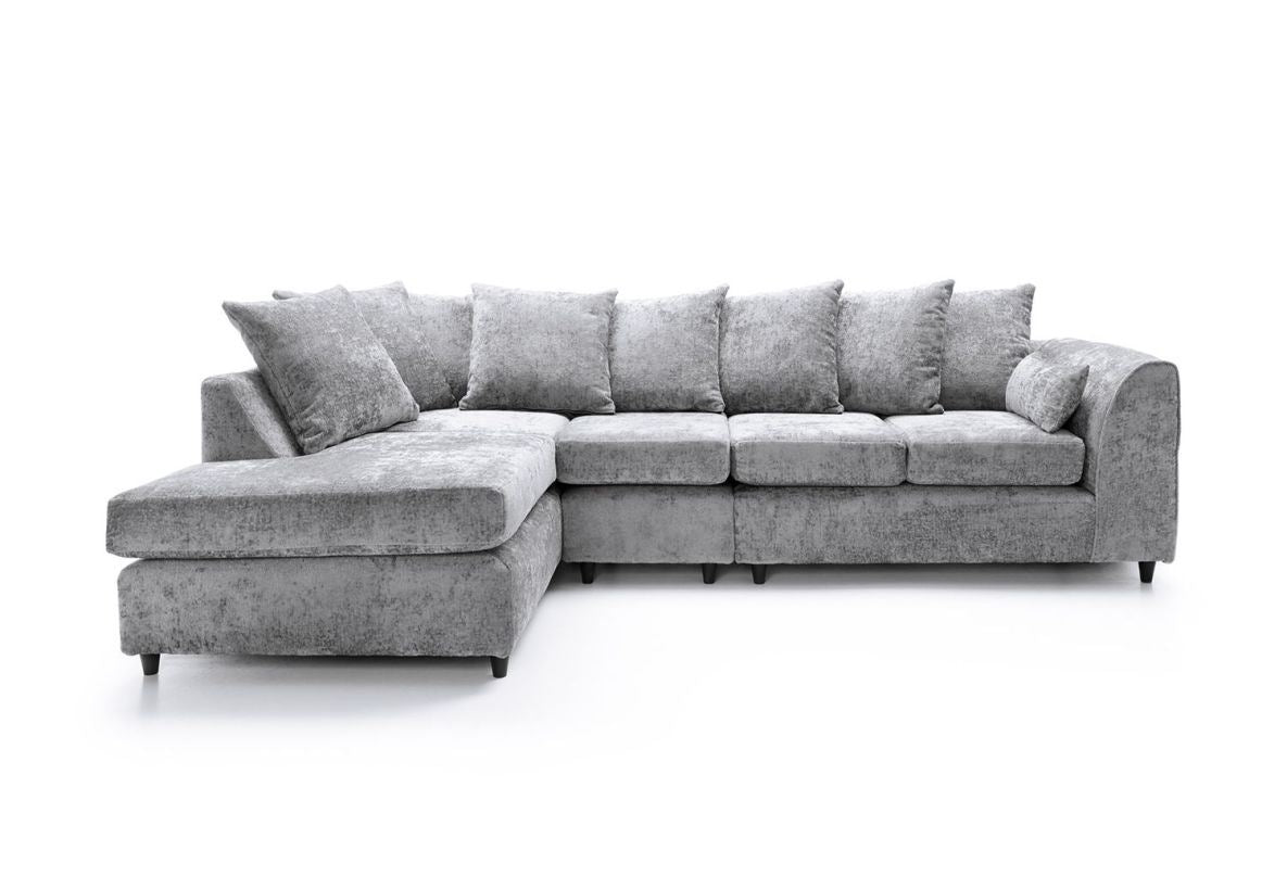 Harriet Left Facing Corner Plus - Light Grey