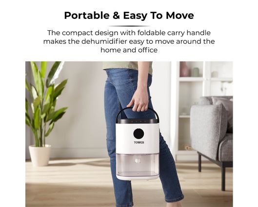 2.3 Litre Dehumidifier 48H Timer