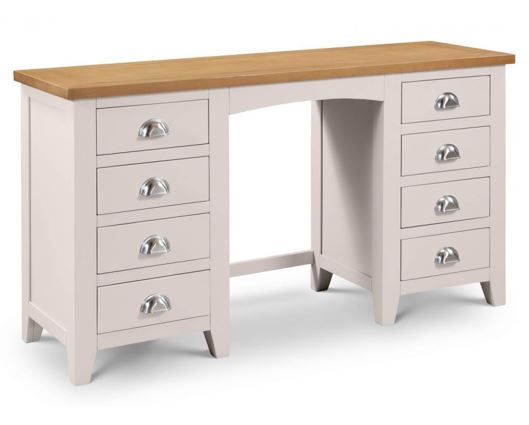 RICHMOND TWIN PEDESTAL DRESSING TABLE ASS