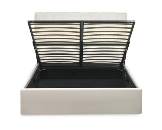 Aylen Ottoman Storage Bed Oatmeal - King