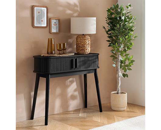 Axel Console Table - Black