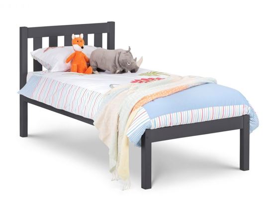 Luna Double Bed - Anthracite