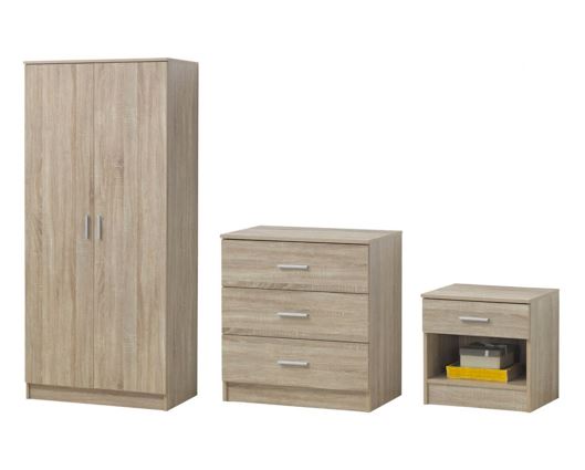 3 Piece Bedroom Set 3 Drawer