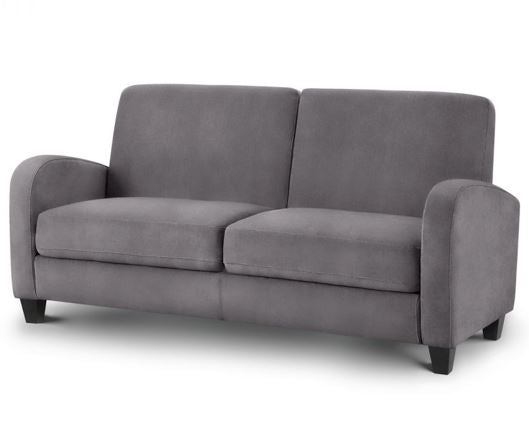 VIVO 3 SEATER SOFA IN DUSK GREY CHENILLE