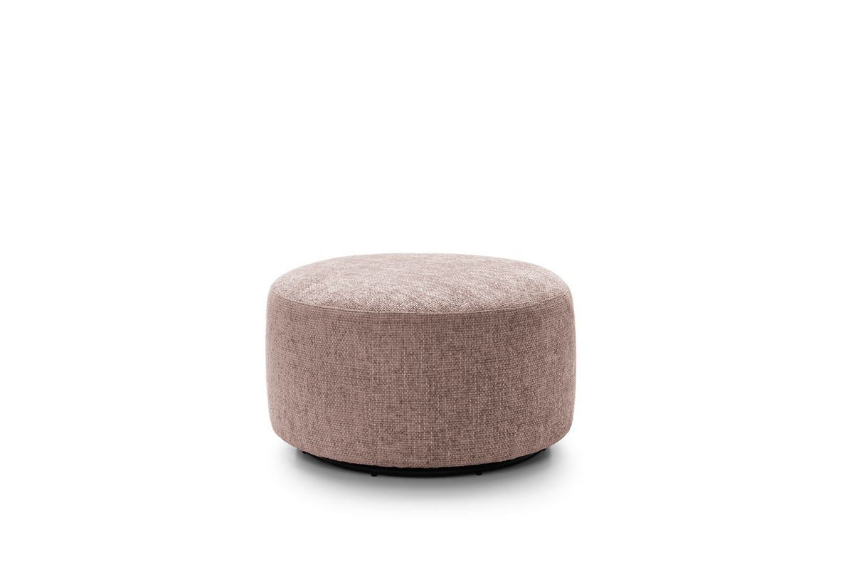 Ingrid Swivel Footstool - Woodrose