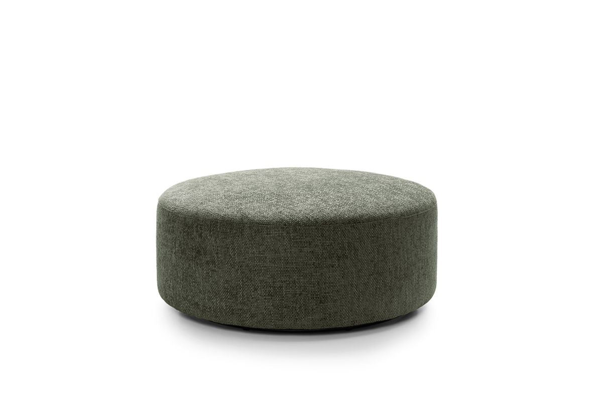 Ingrid Large Swivel Footstool - Rifle Green