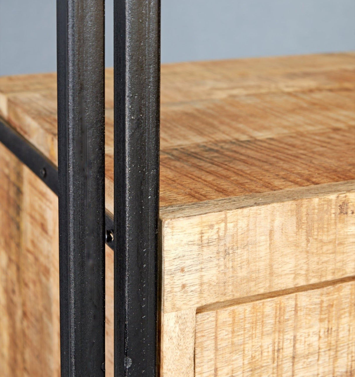 COSMO INDUSTRIAL SLIM OPEN BOOKCASE