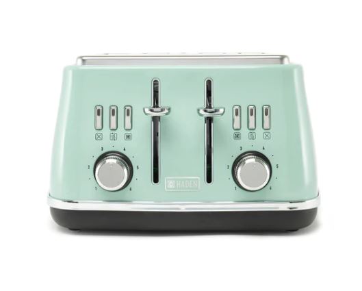Haden Cotswold 4 Slice Toaster - Sage