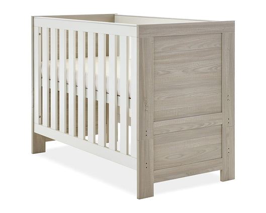 Nika Cot Bed - Grey Wash & White