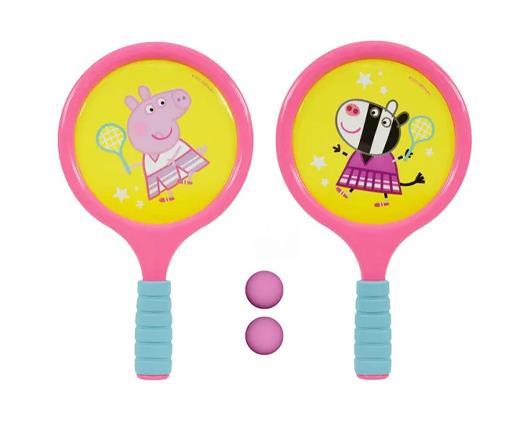 Peppa Pig Bumper Box 4in1 Garden Games
Includes - Bat and Ball, Scatch, Sticky Target Shot, Pop and Catch