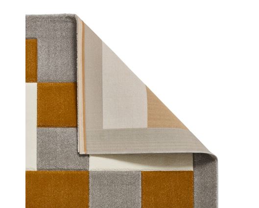 Brooklyn BRK04 Grey/Yellow - 120 x 170