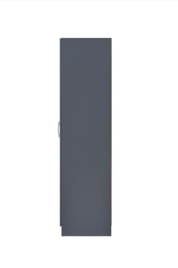 Highbury 2 Door Wardrobe - Dark Grey